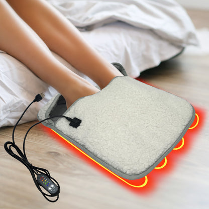 Cozia™ – Chaussons Chauffants Électriques Doux & Confortables