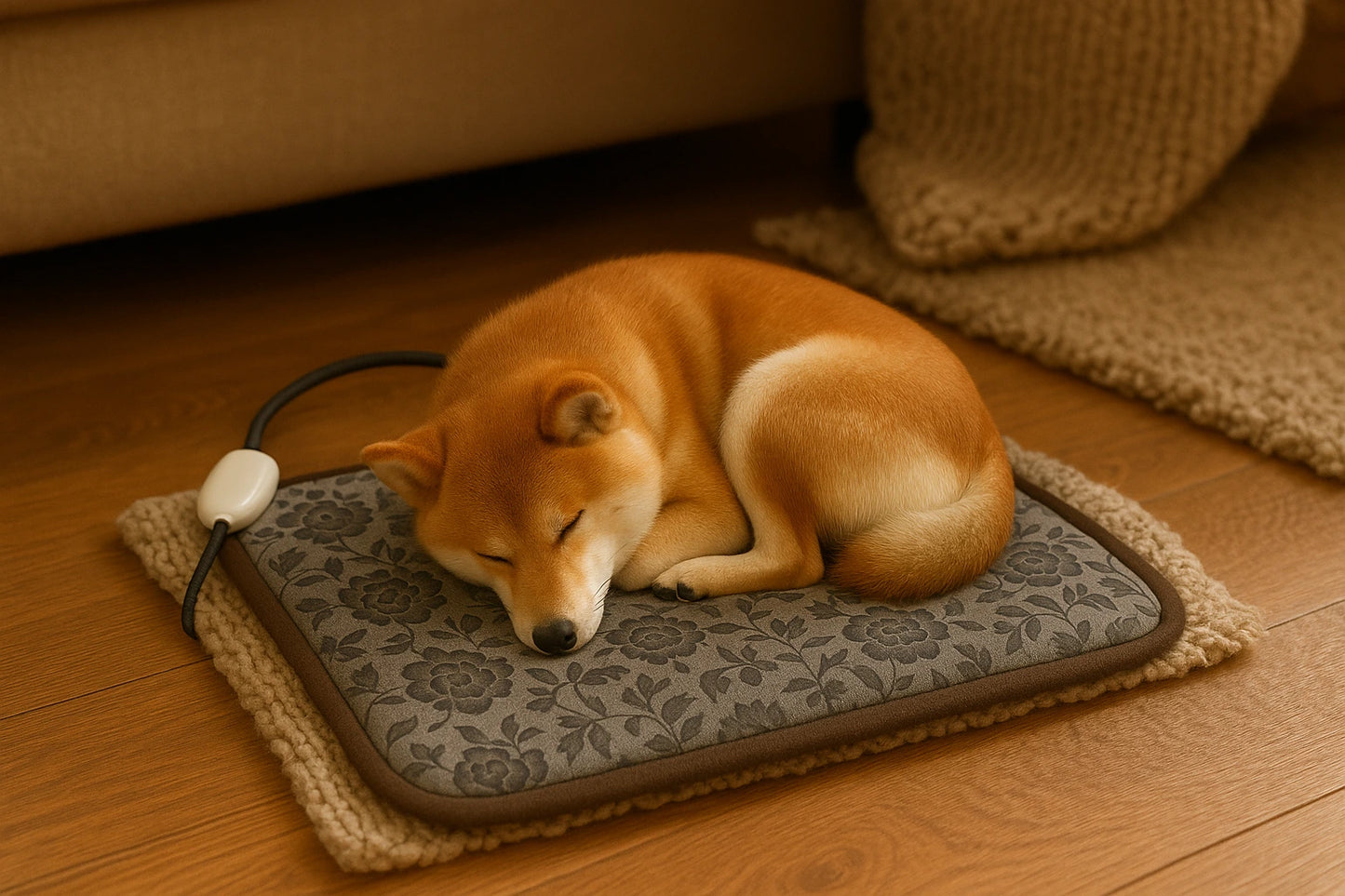 Cozia™ PetWarm – Coussin Chauffant Électrique pour Animaux